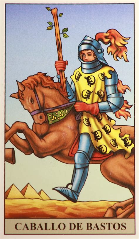 Caballero de Bastos en el Tarot Significado y。